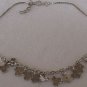 Flowers charms anklet