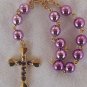 Purple mini Rosary