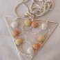 Triangle Italian pendant