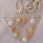Triangle Italian pendant