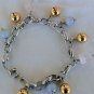 quartz and gold bracelet