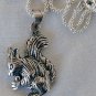 Squirrel silver pendant