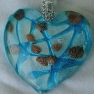 Morano turquoise heart pendant Morano turquoise heart pendant