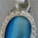 Light blue mini pendant-A Light blue mini pendant-A