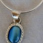 Light blue mini pendant-A