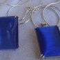 A blue cat eye set-ring&pendant