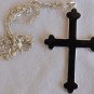 Cross with oynx surface