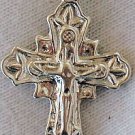 Catholic shiny silver pendant