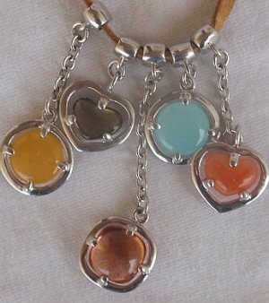 Masimo Ruaro 5 charms necklace