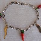Red pepper morano bracelet