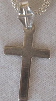 Tiny silver Cross