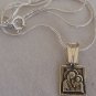 Mother and son pendant square