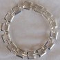 Open  Square  silver bracelet