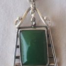 Green Agate Pendant