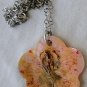 Hand- made mother of pearl pendant