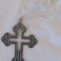 Big Celtic Cross+silver chain