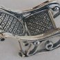 Rocking chair silver miniature