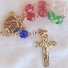 Mini colored Rosary