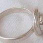 Mini round onyx -ring