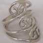 Tav silver ring