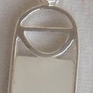 Mini white window pendant