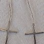 Cross earrings