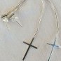 Cross earrings