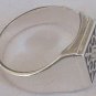 Man knight silver ring