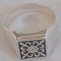 Man knight silver ring