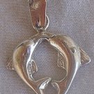 Pair of dolphins pendant-B