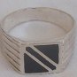 Onyx surfaqe men ring-A