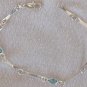Light blue crystal bracelet