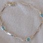 Light blue crystal bracelet
