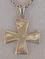 Cross patt&Atilde;&copy;e silver