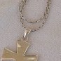 Cross patt&Atilde;&copy;e silver