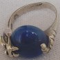 Blue snake ring