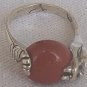 Blood stone snake ring
