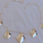 Shiny elegant silver necklace
