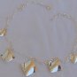 Shiny elegant silver necklace