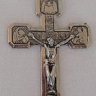 Silver metal Cross