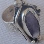 Puple glass hand made ring-PHM-10