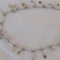 Mini hearts silver anklet