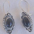 Mini onyx oriental earrings