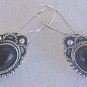 Mini onyx oriental earrings