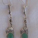 Dangling green earrings Dangling green earrings