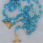 Turquoise crystal Rosary