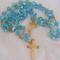 Turquoise crystal Rosary