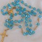 Turquoise crystal Rosary