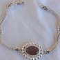 Red agate oriental bracelet