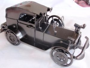 Antique classic car model B